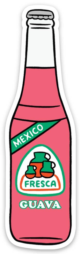 THE FOUND - Guava Bottle Die Cut Sticker