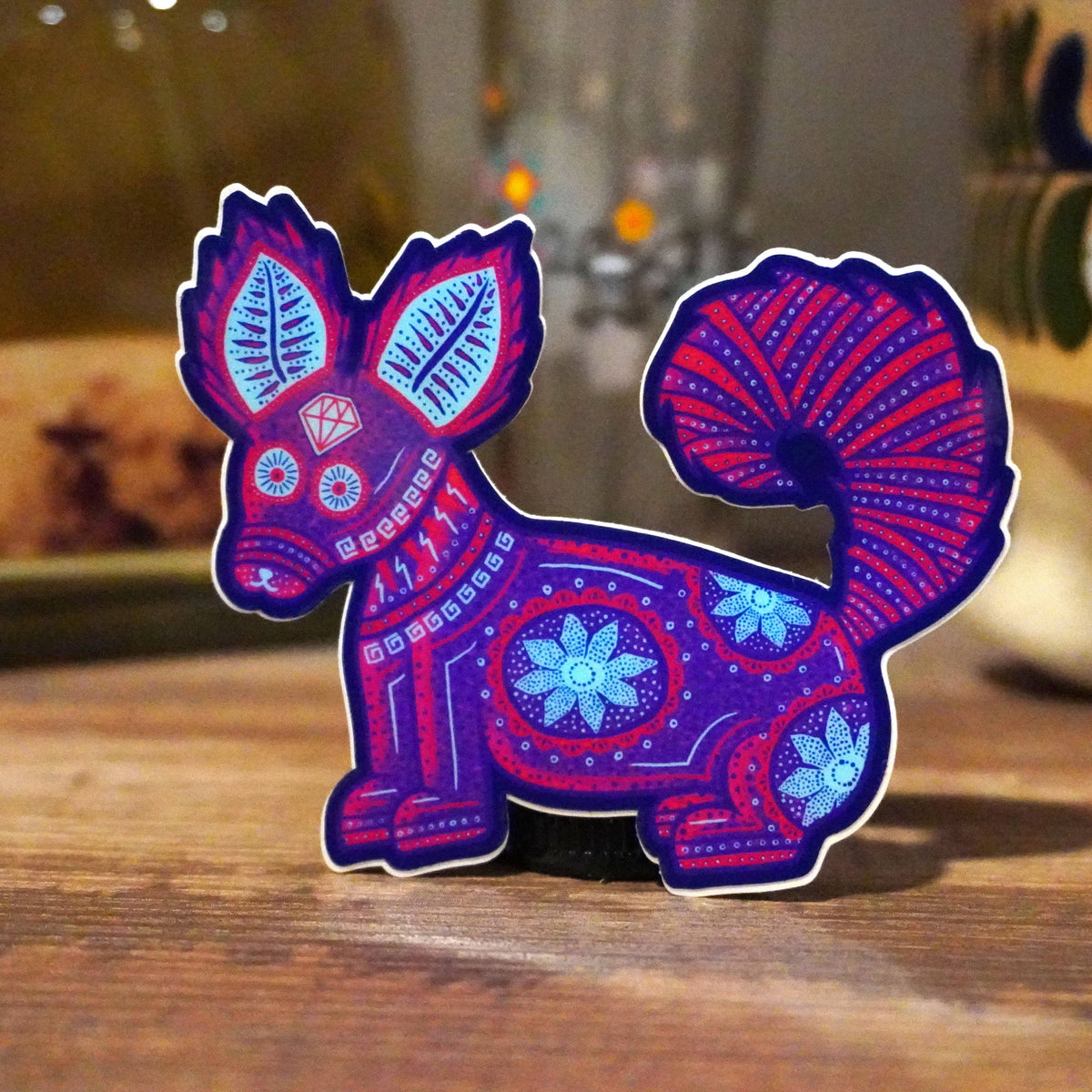 Erica Alfaro Designs - Diamond Alebrije Mexican Vinyl Sticker