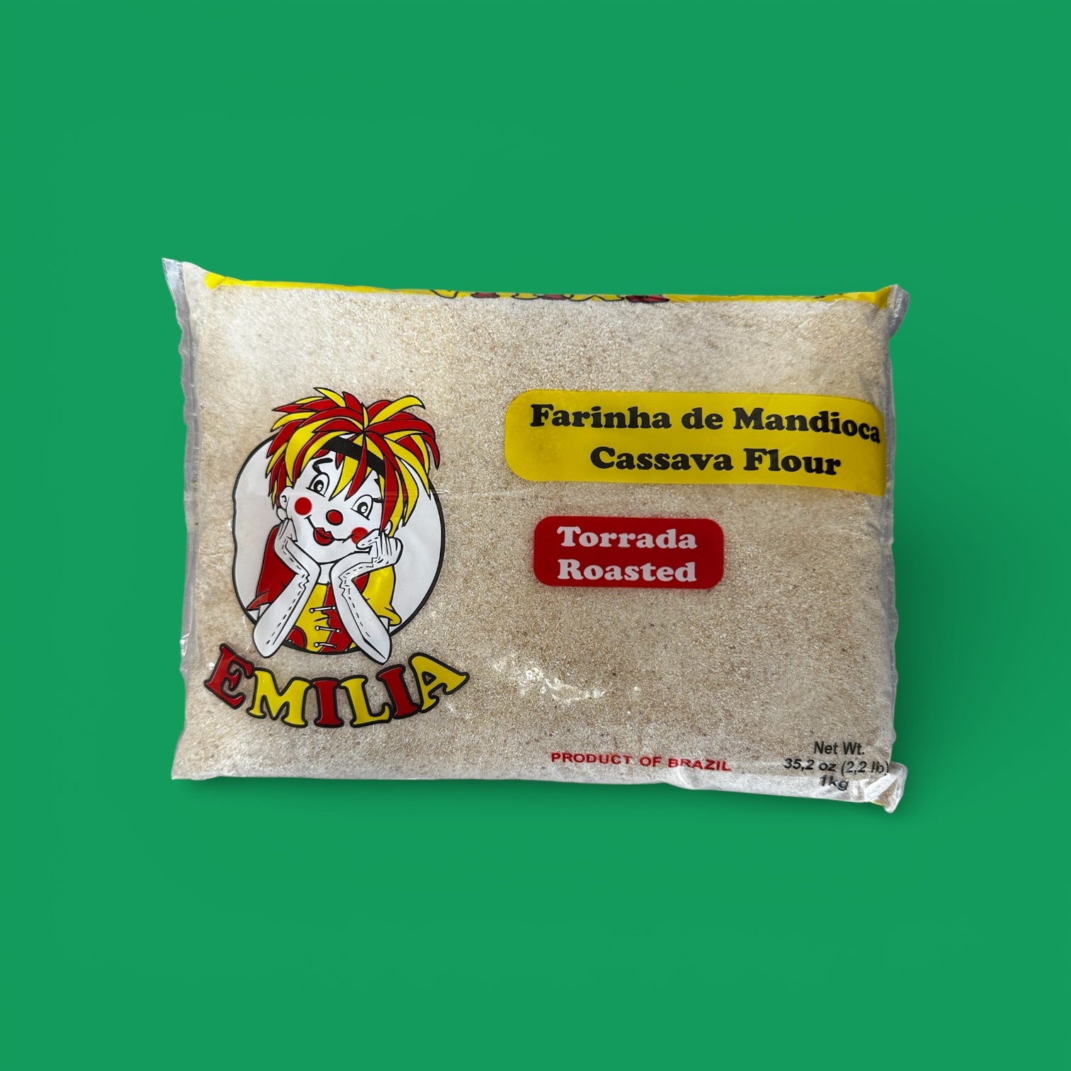 Emilia- Farinha de mandioca torrada, 1 kg