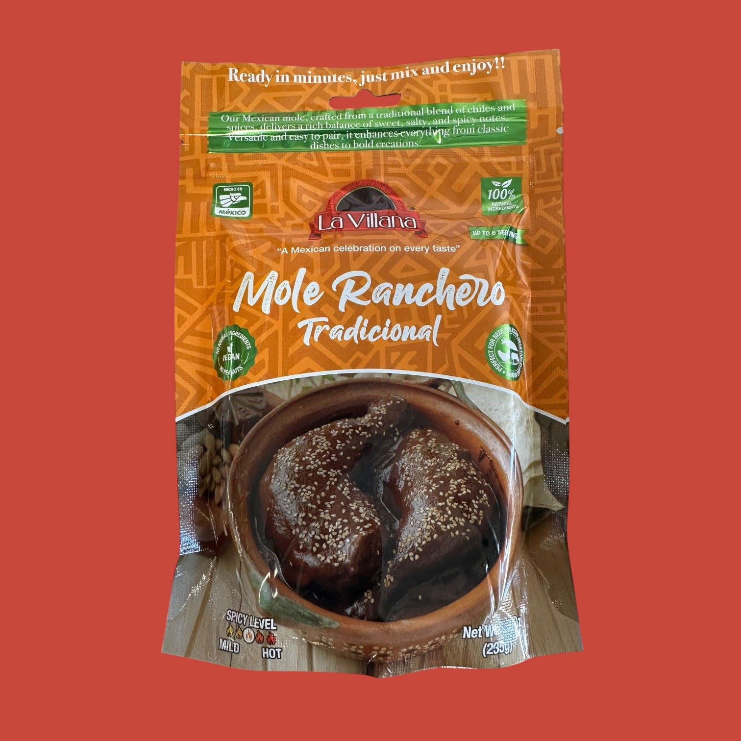 La Villana - Mole Ranchero Resealable, 8.35