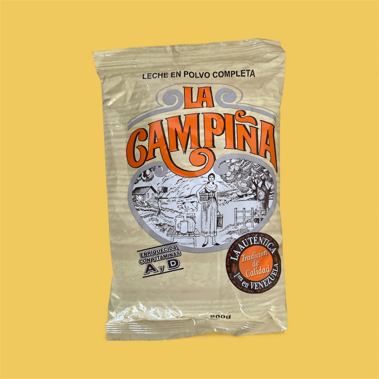 La Campiña - Leche en polvo completa, 900grs