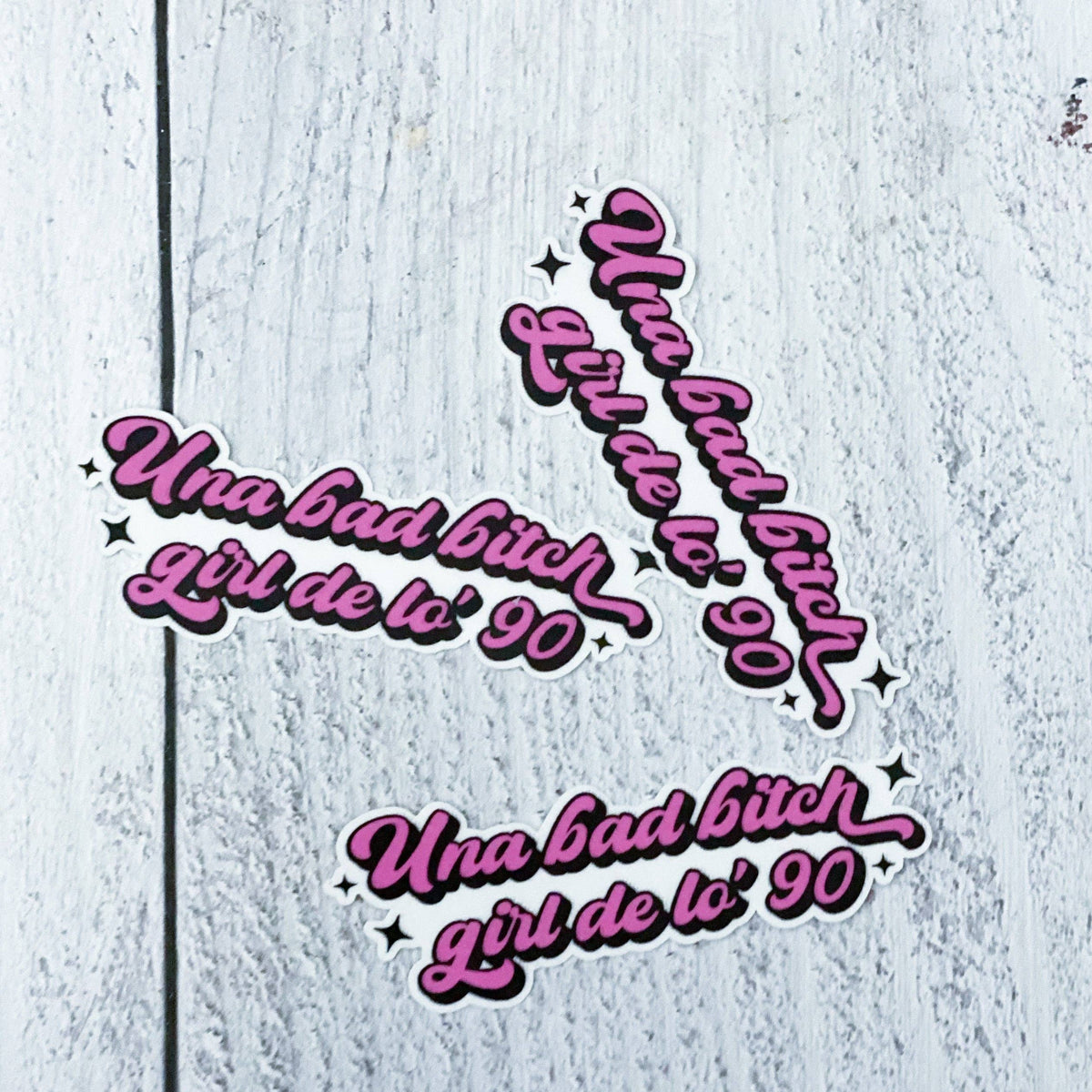 The Black Lab Soapery - 90’s Bad B Sticker