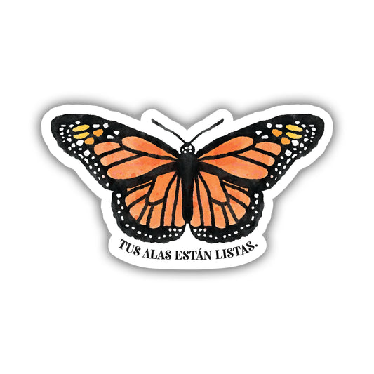 Erica Alfaro Designs - Tus Alas Estan Listas Vinyl Sticker
