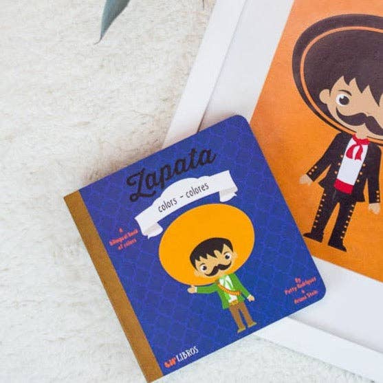 Lil' Libros ~ Bilingual Children's Books & Games - Zapata: Colors / Colores (Bilingual English and Spanish)