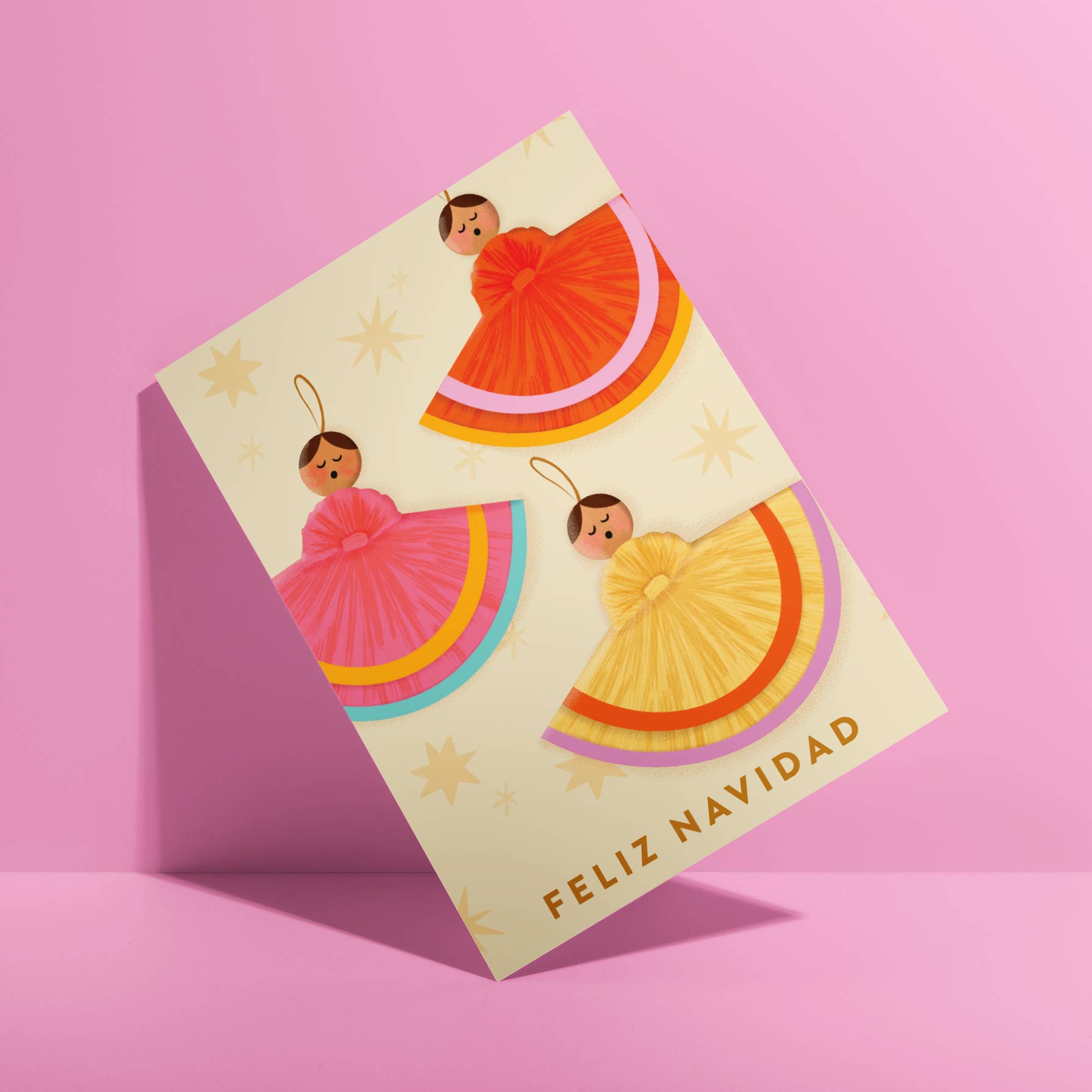 Ana Peake - Feliz Navidad Greeting Card