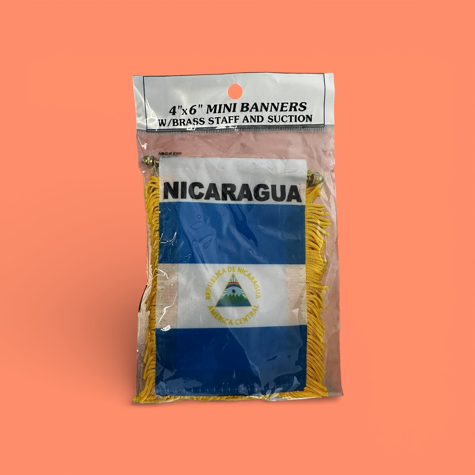 Nicaragua mini banner