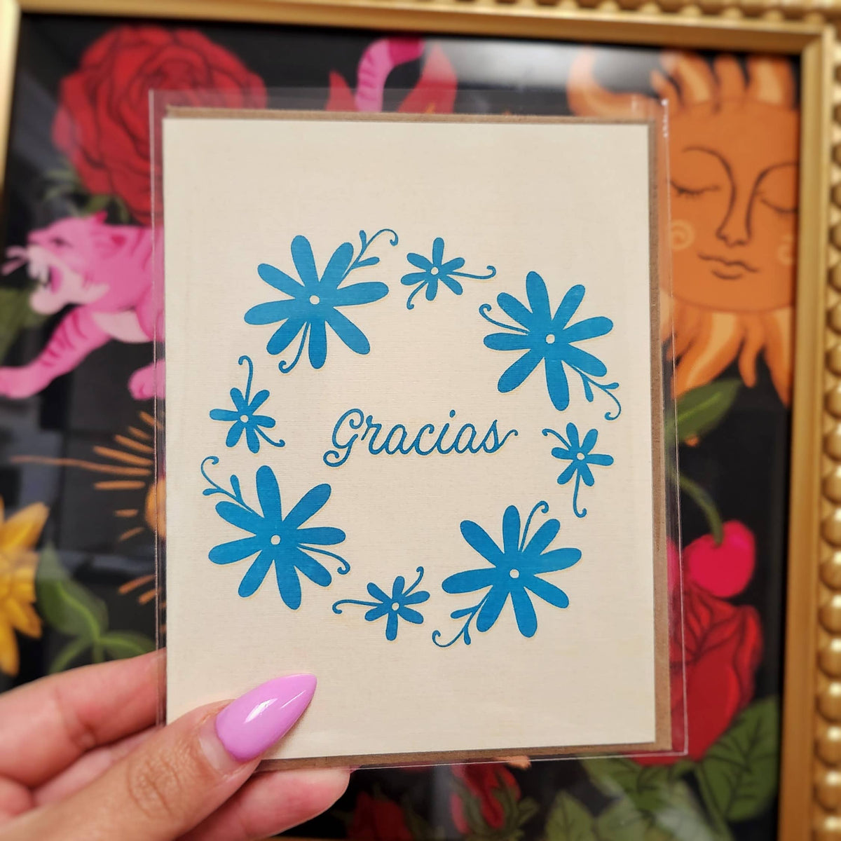 Erica Alfaro Designs - Gracias Greeting Card