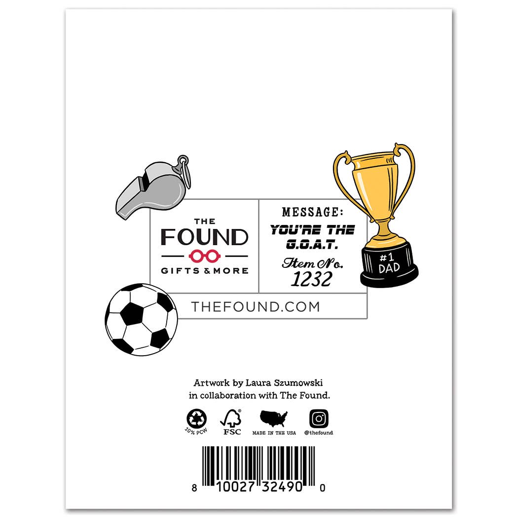 THE FOUND - Lionel Messi Father's Day Card