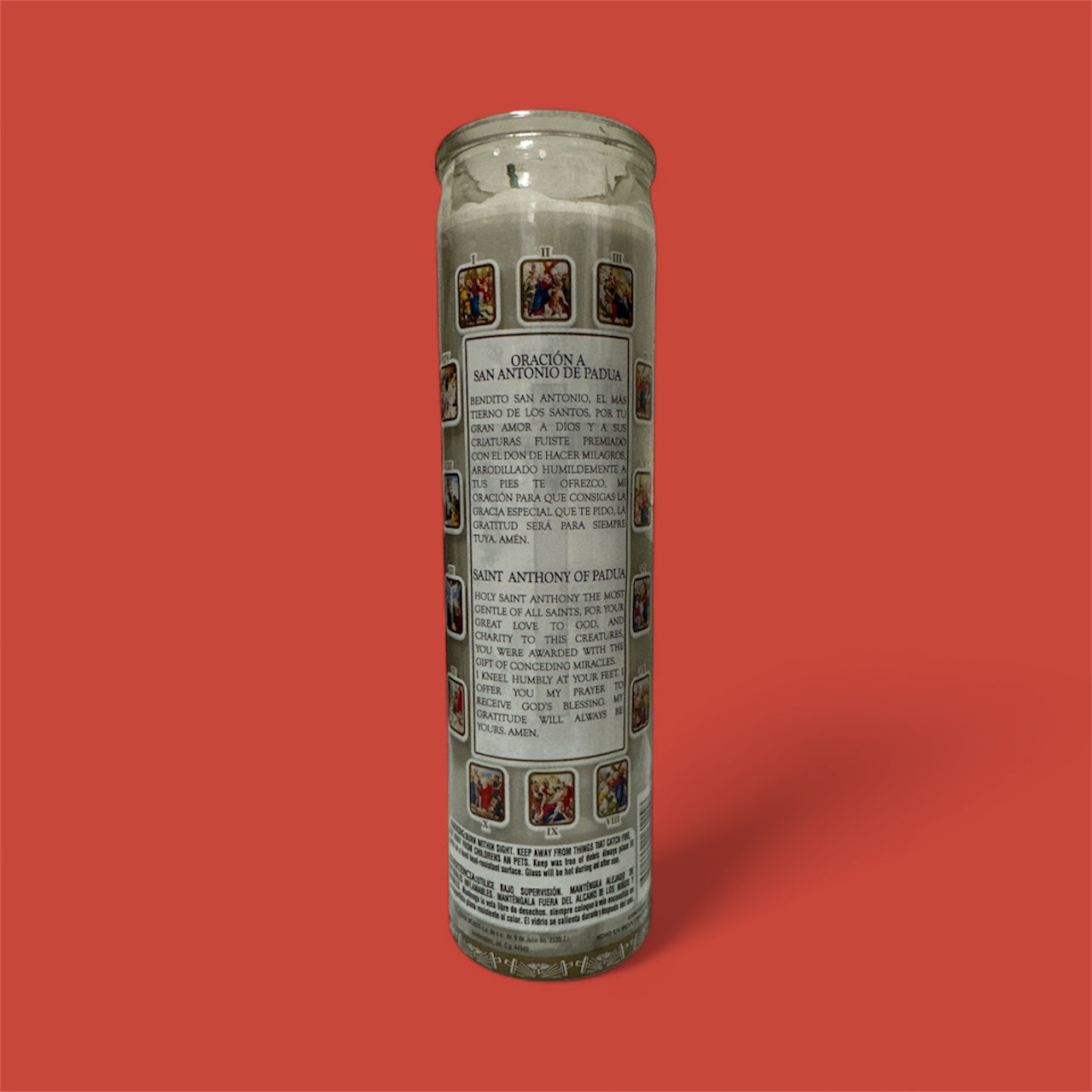 Veladora - oración a San Antonio de Padua