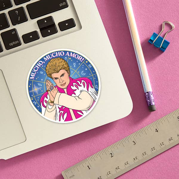 THE FOUND - Walter Mercado Die Cut Sticker