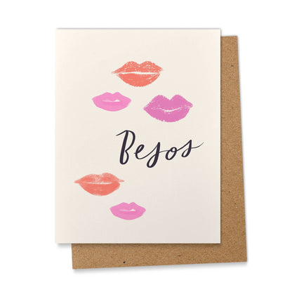 Ana Peake - Besos Spanish Valentine's Day Greeting Card