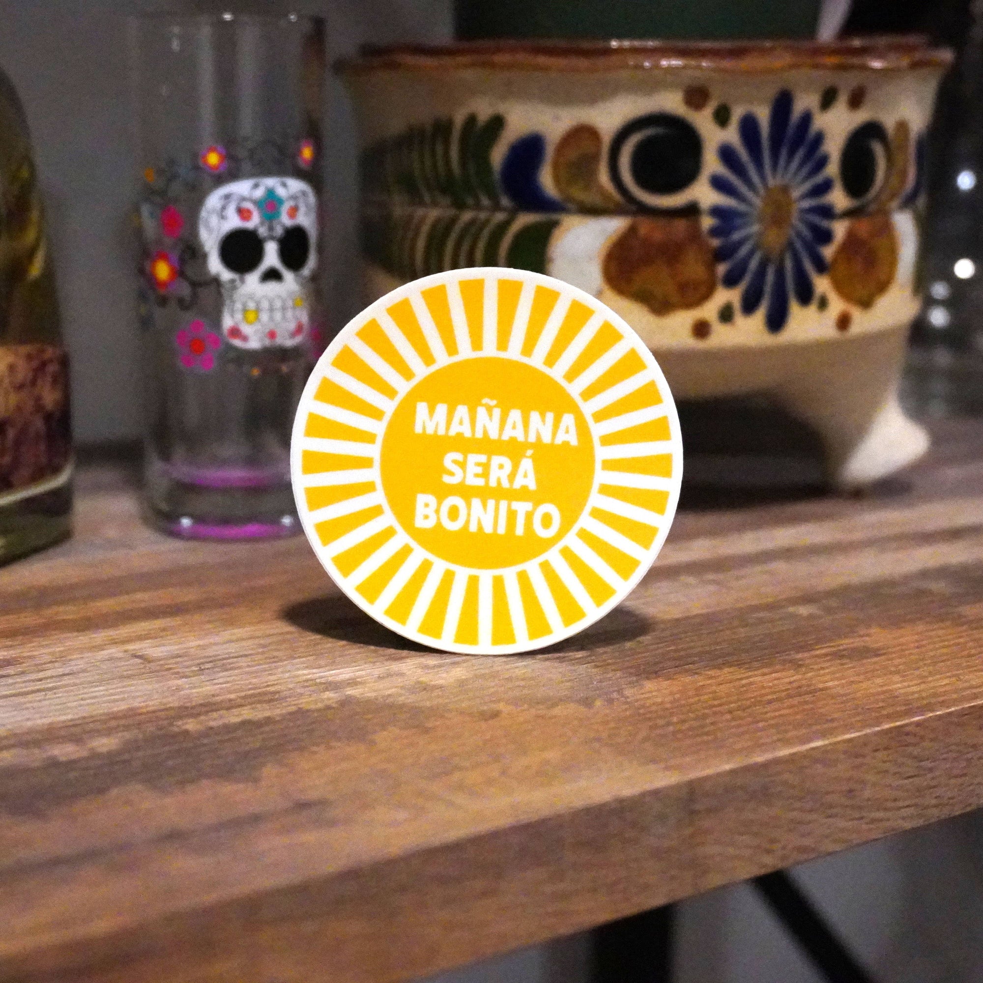 Erica Alfaro Designs - Mañana Sera Bonito Vinyl Sticker