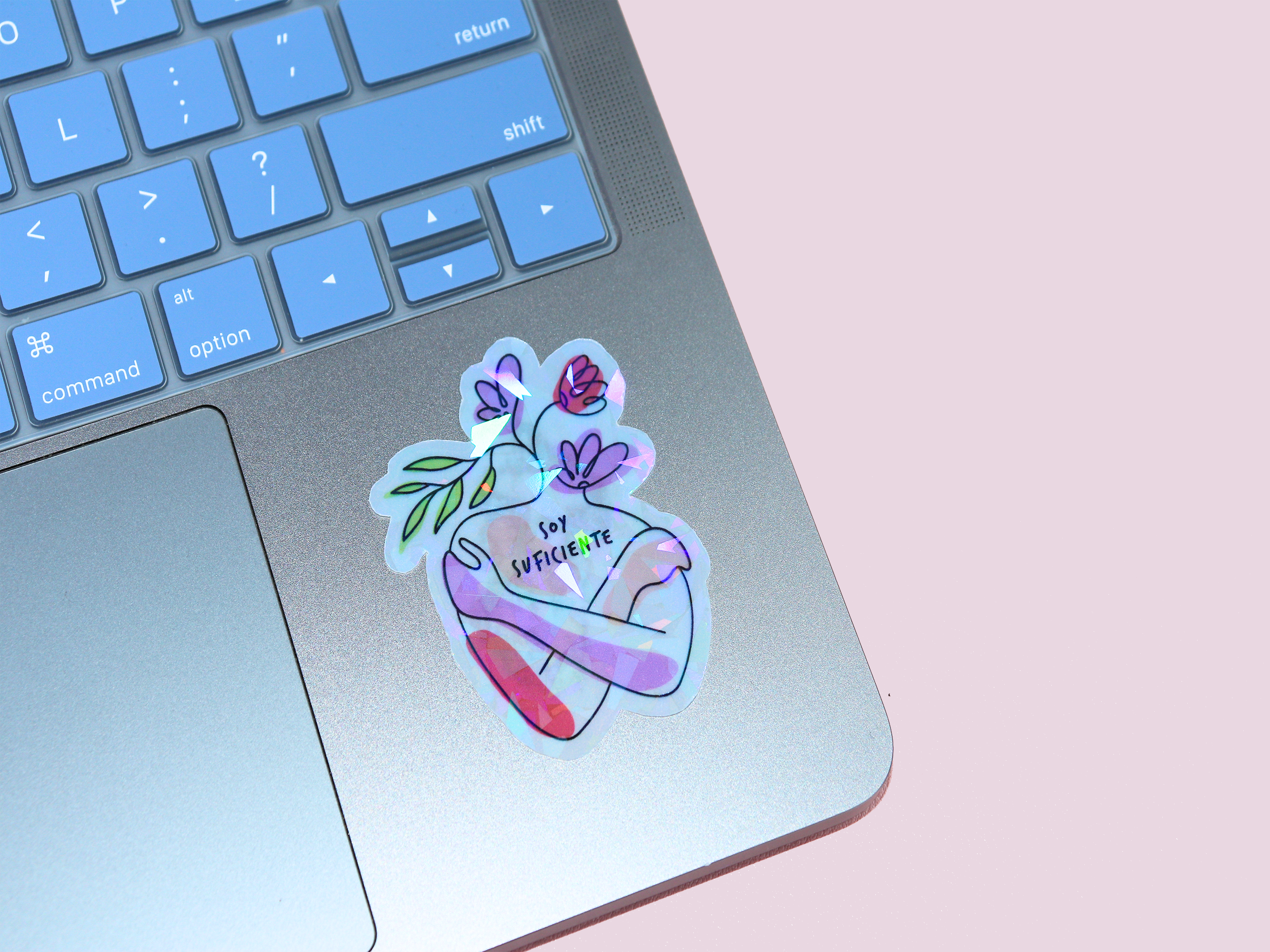 Espyz Studio - Soy Suficiente Sticker - I am Enough Spanish - Transparent