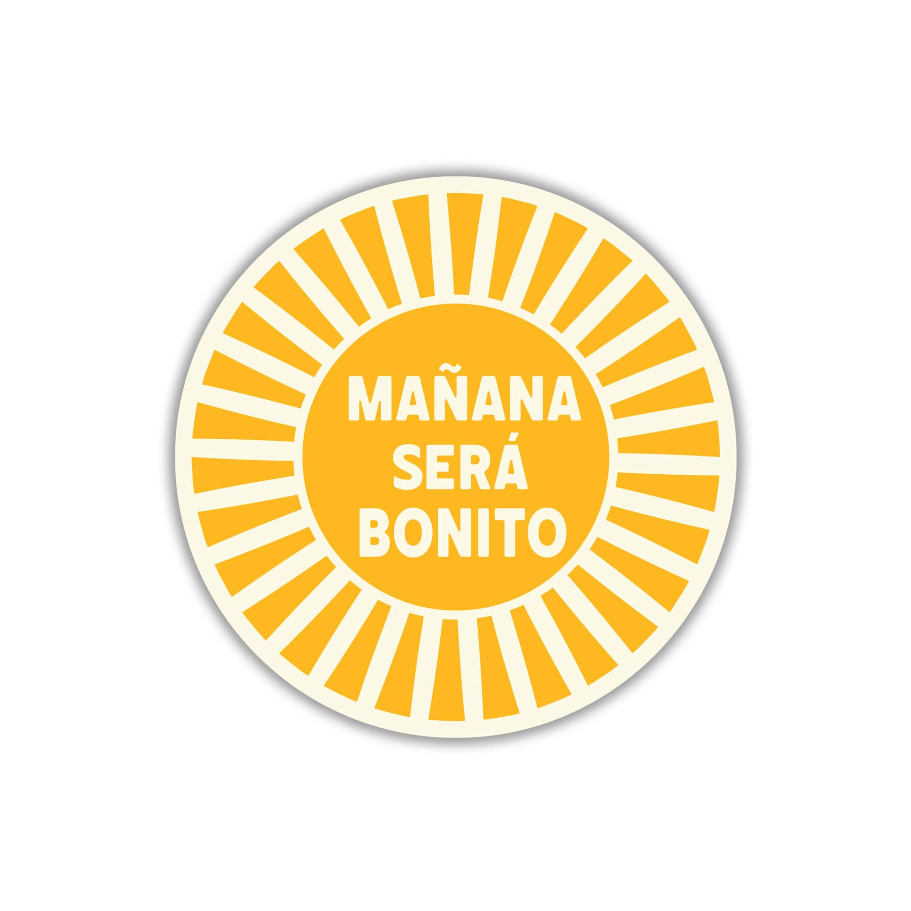 Erica Alfaro Designs - Mañana Sera Bonito Vinyl Sticker