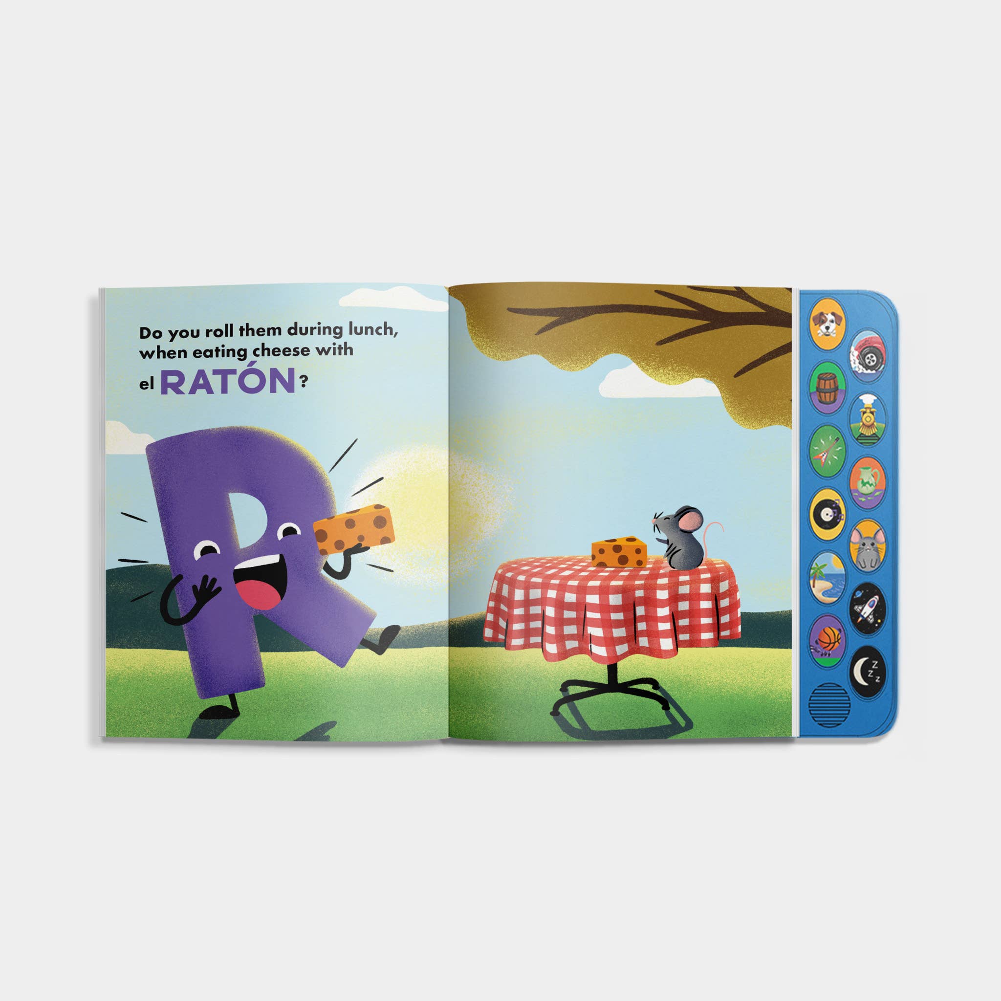 Blue Star Press - How Do You Roll Your R's?: Bilingual Sound Book for Kids 2-5