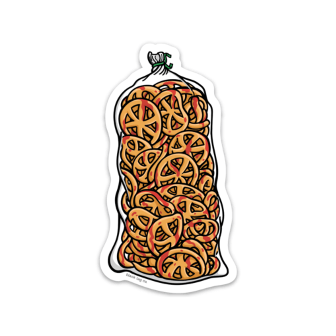 Blank Tag Co. Stickers - The Chicharrones Sticker: 2.19x4 in