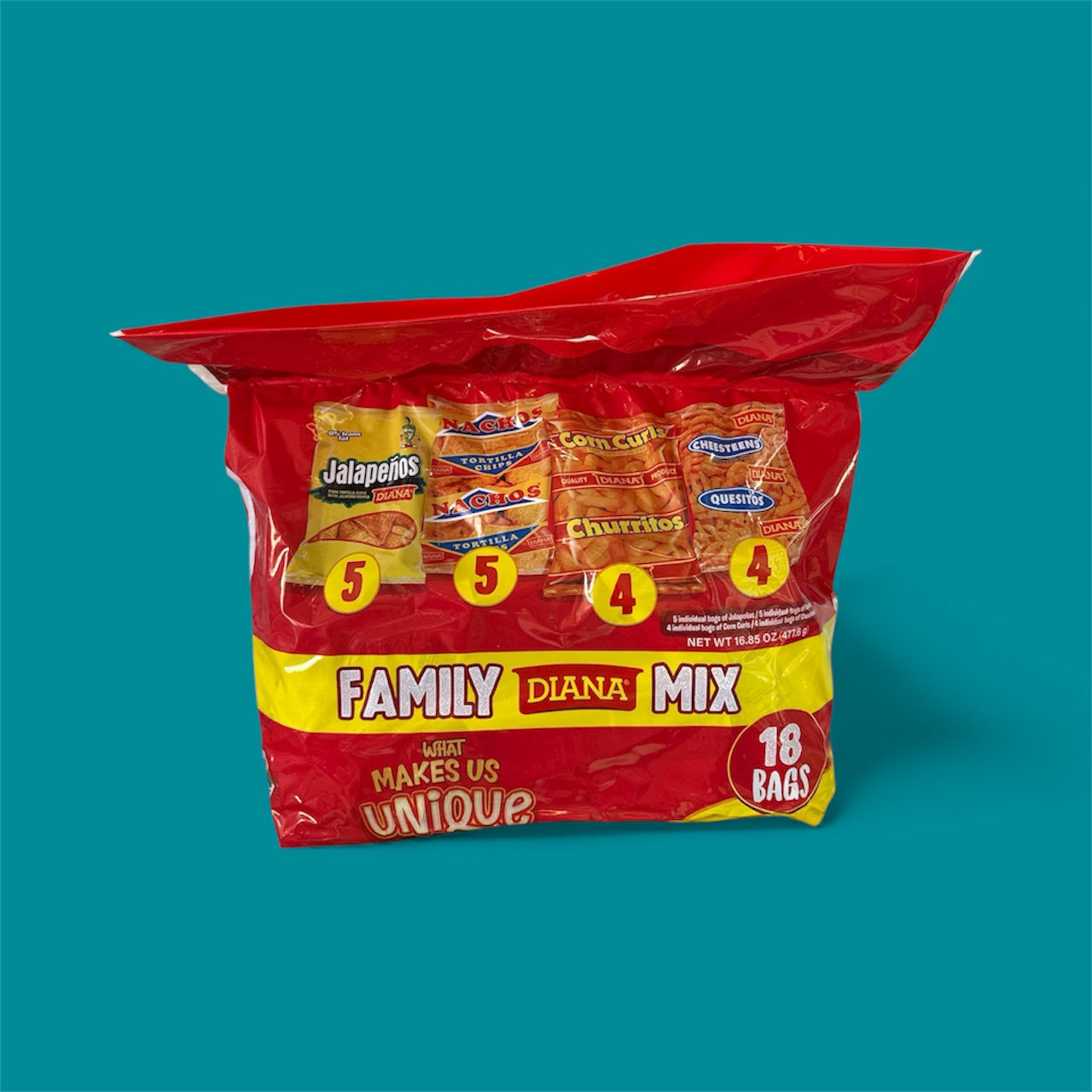 Diana- Snack Family Mix, 18 pk