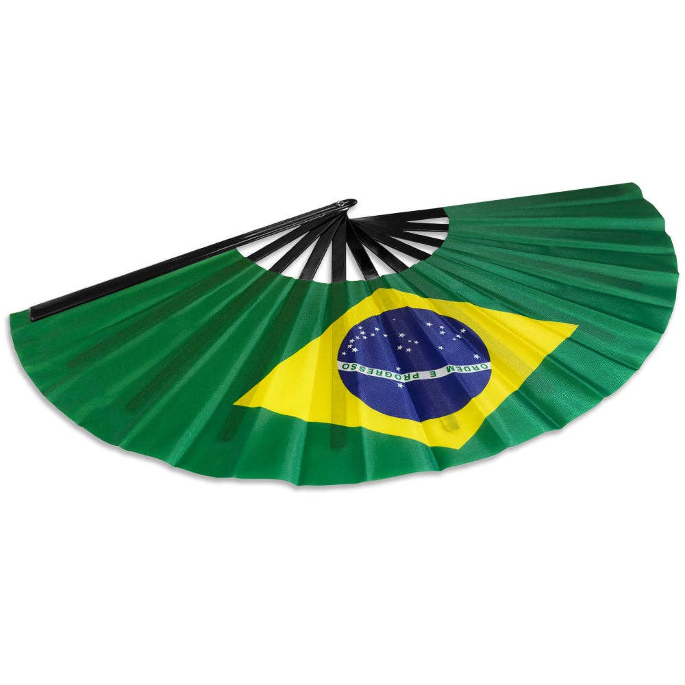 Flags Importer - Brazil X-Large Hand Fan