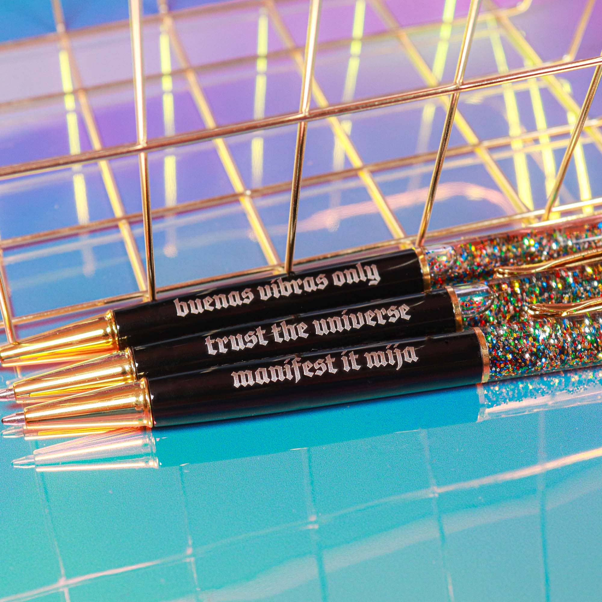 Quiero Prints - Buenas Vibras Pen Set