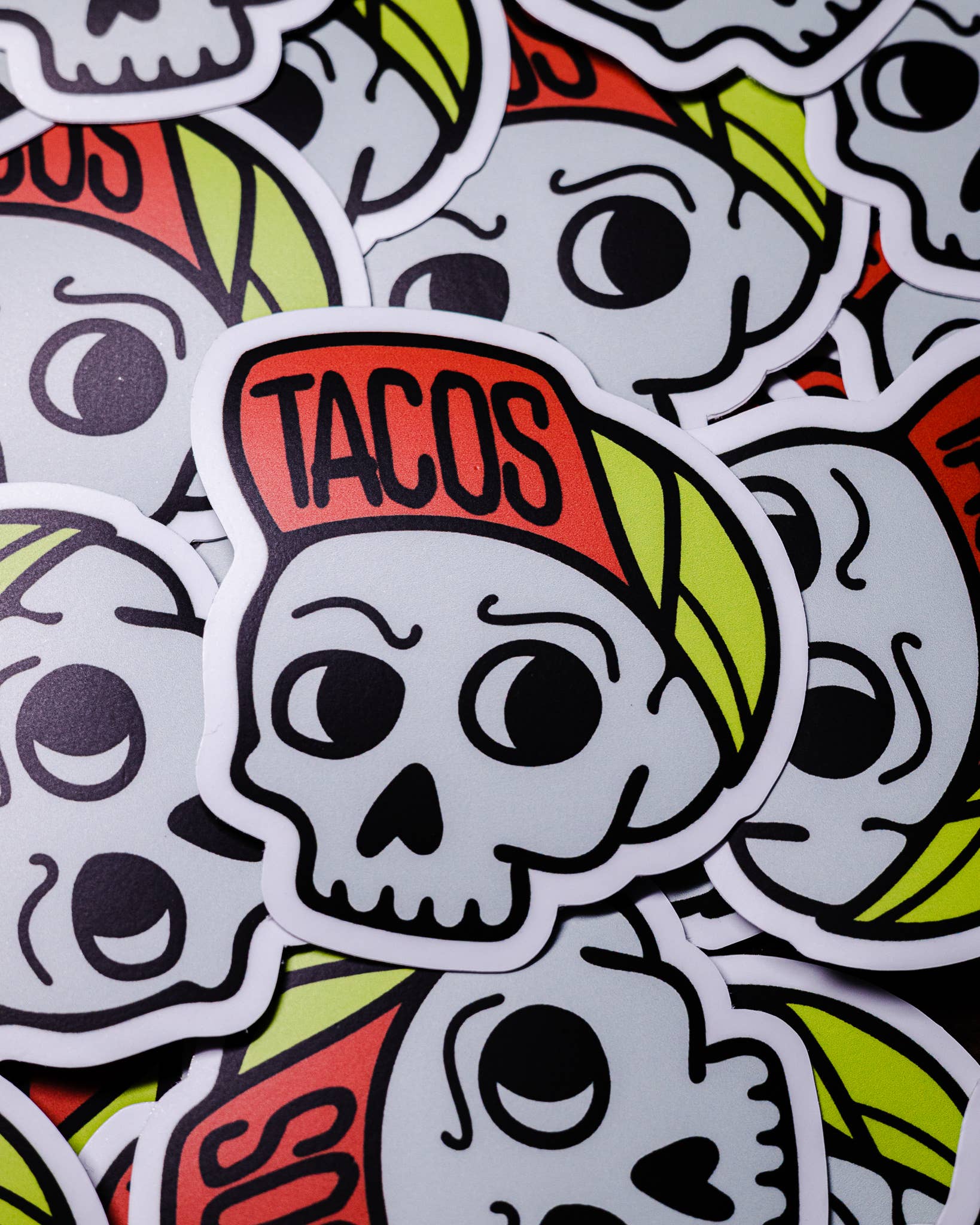 Taco Gear - Taco Punk Skull Sticker