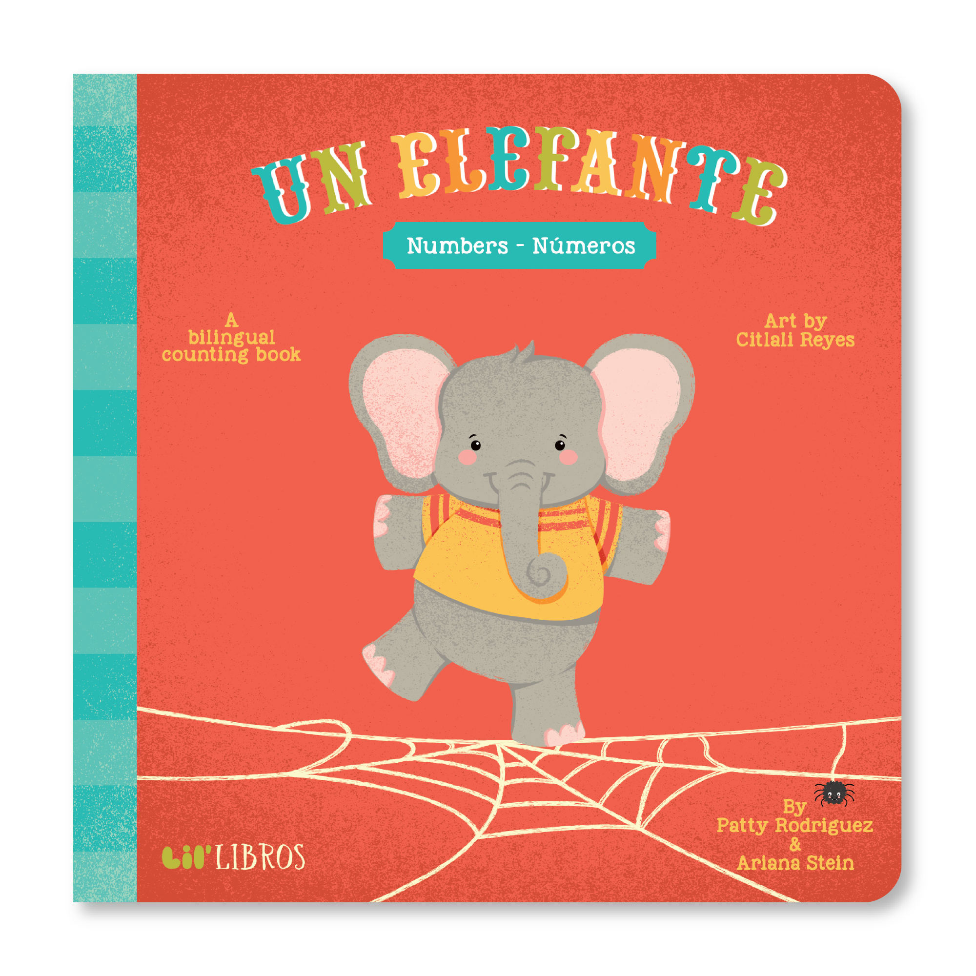 Lil' Libros ~ Bilingual Children's Books & Games - Elefante: Numbers / Números (Bilingual: English and Spanish)