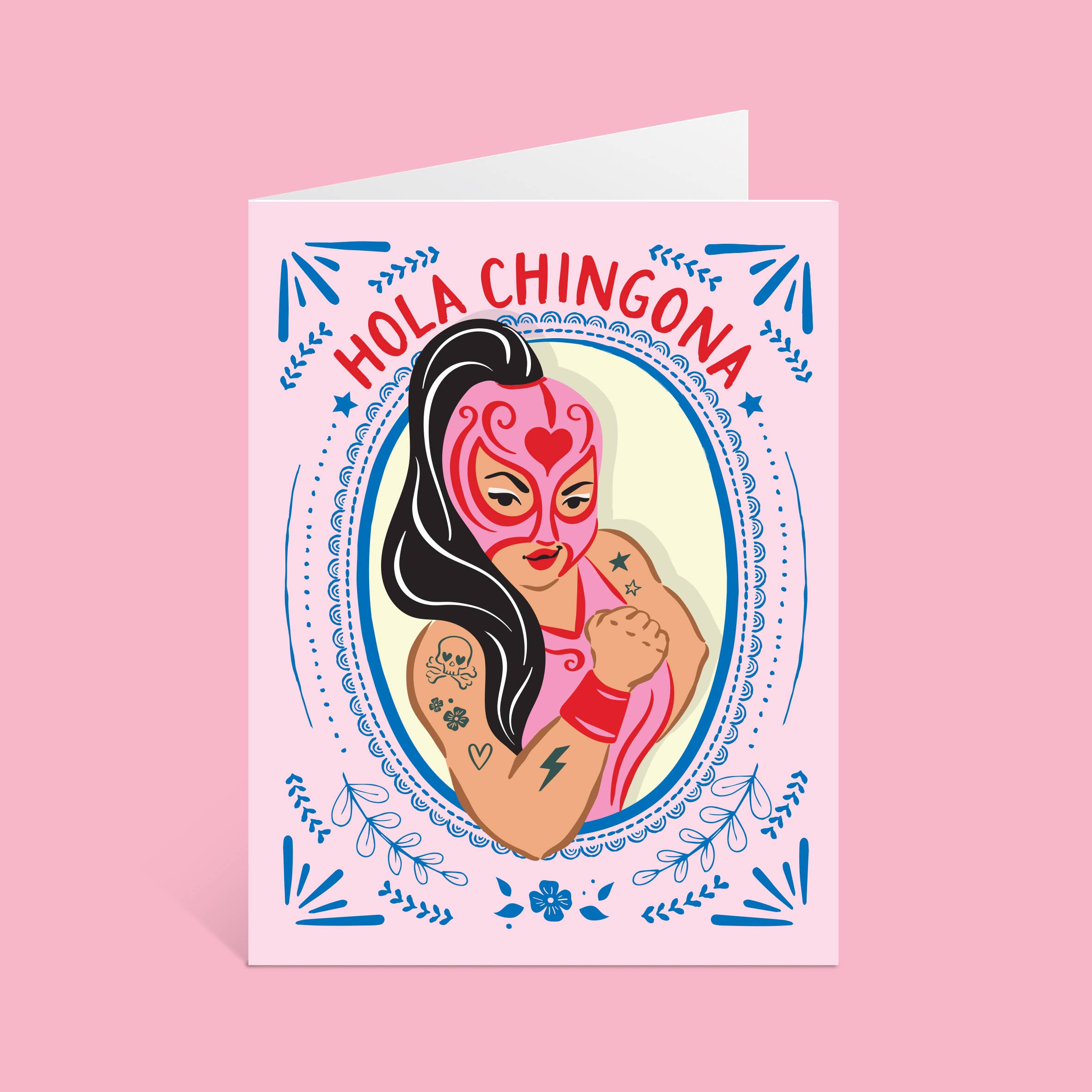 Lucy Loves Paper - Hola Chingona | BFF Card In Spanish 🏆 Award Winner Card