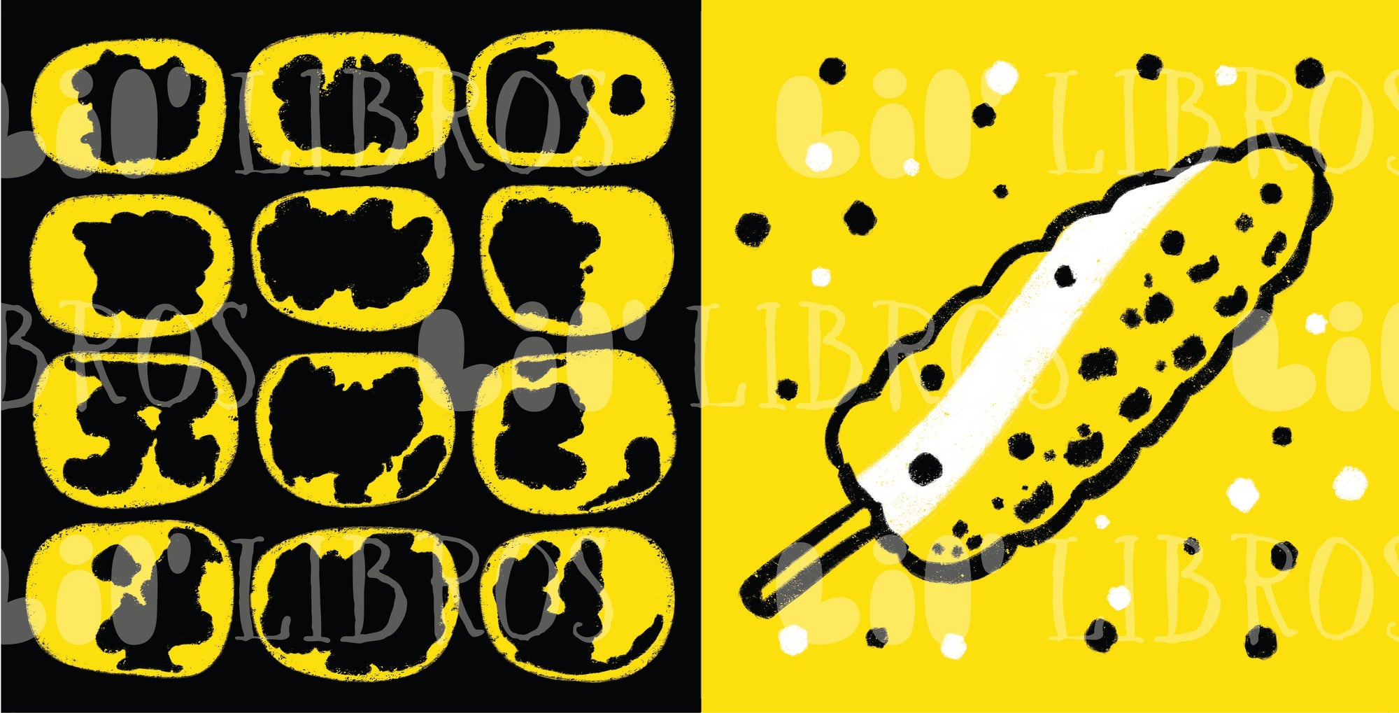 Lil' Libros ~ Bilingual Children's Books & Games - Dulces y Antojitos: A High Contrast Bilingual Board Book