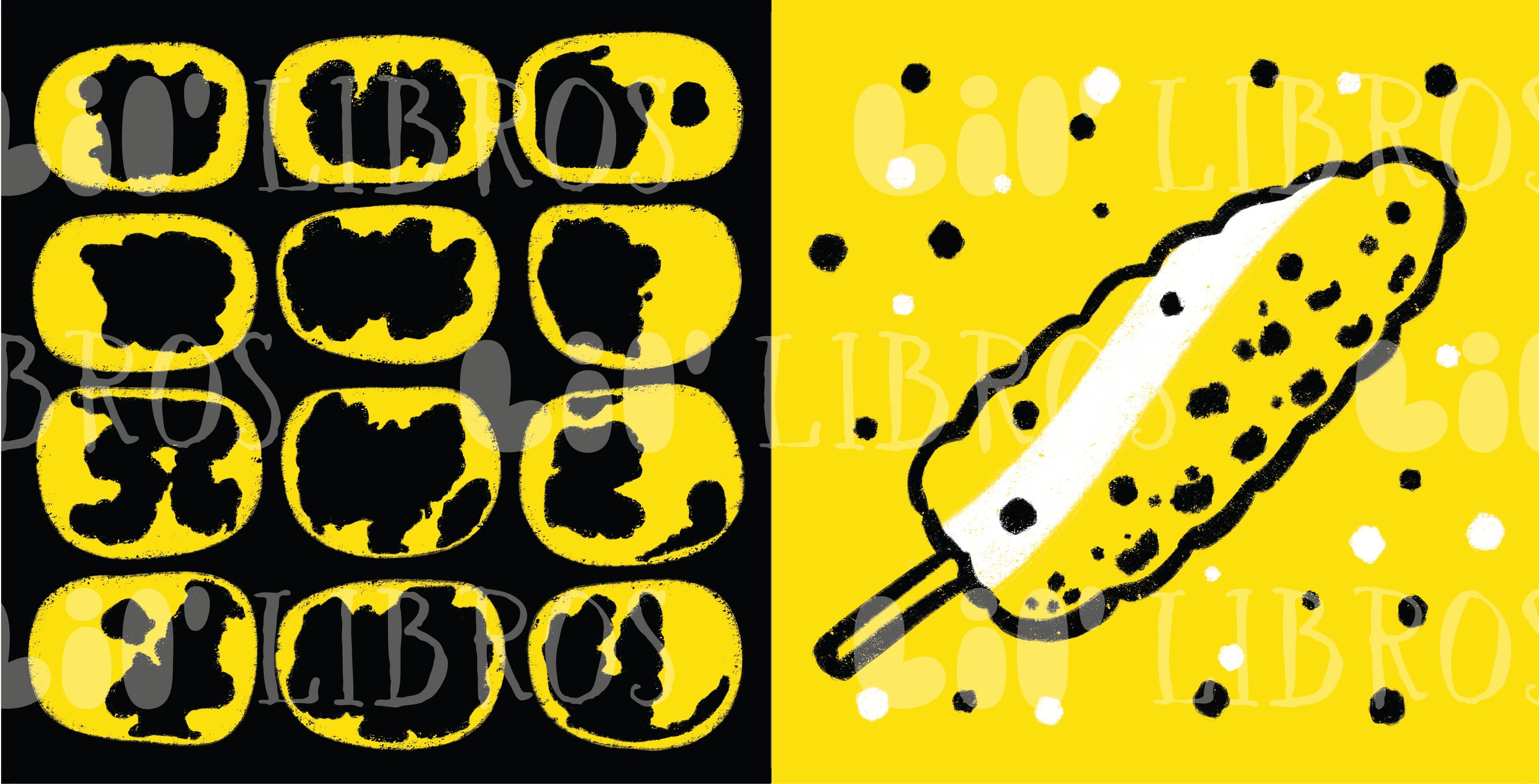 Lil' Libros ~ Bilingual Children's Books & Games - Dulces y Antojitos: A High Contrast Bilingual Board Book