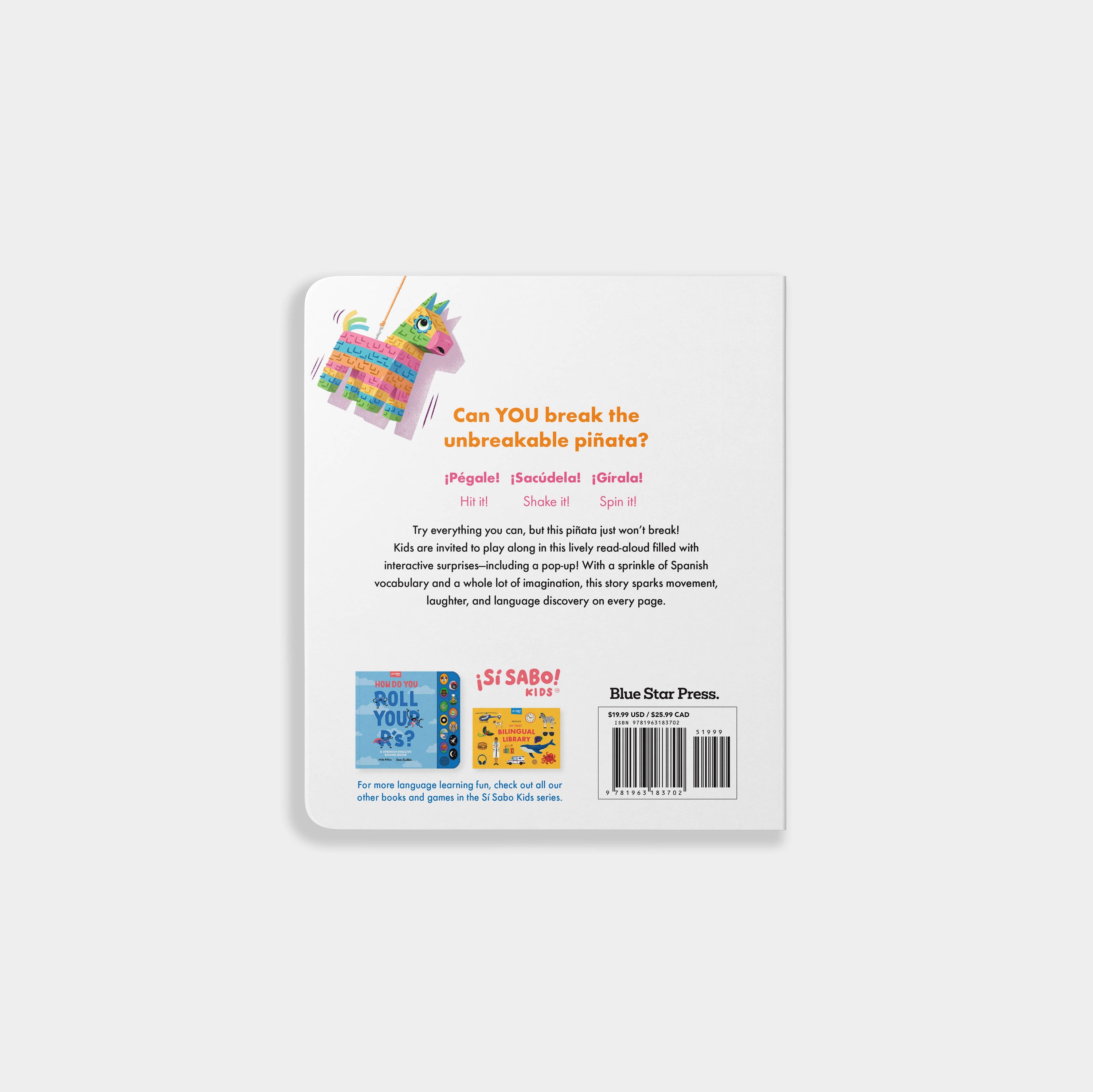 Blue Star Press - The Unbreakable Piñata: A Bilingual Pop-up Surprise Book