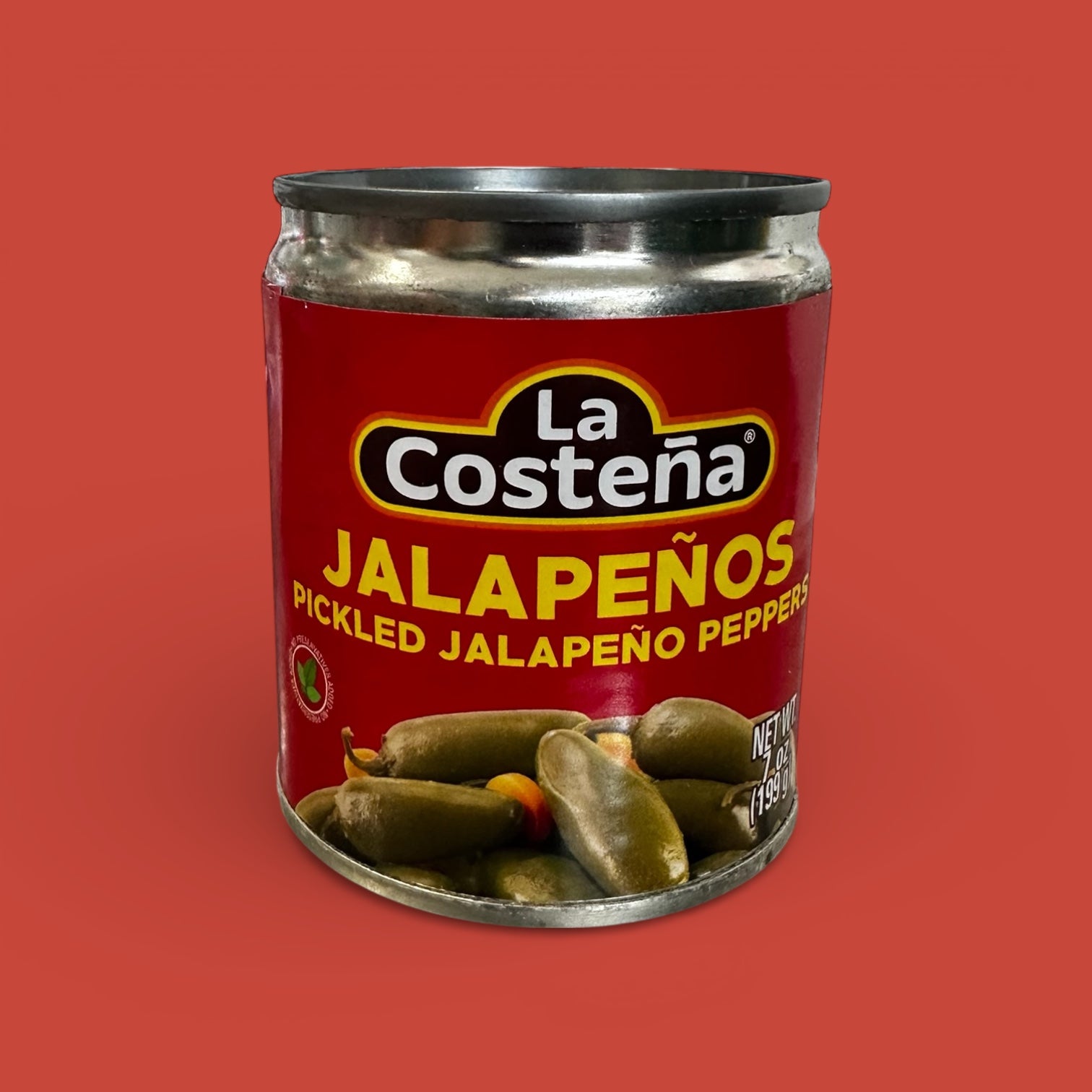 La Costeña - Whole Jalapeño, 7 oz, Single Can