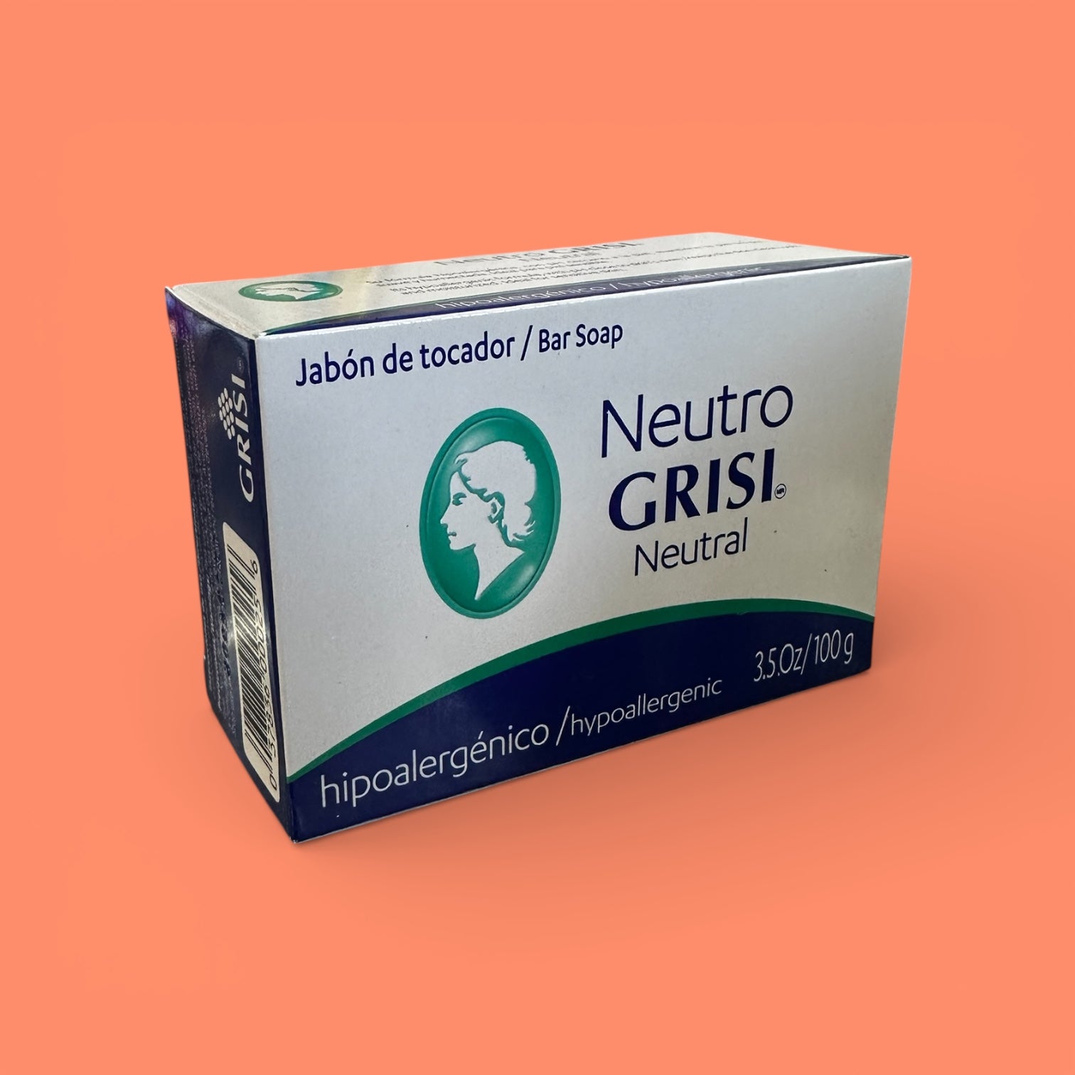 Grisi - Neutro Bar Soap, 3.5 oz, Single bar