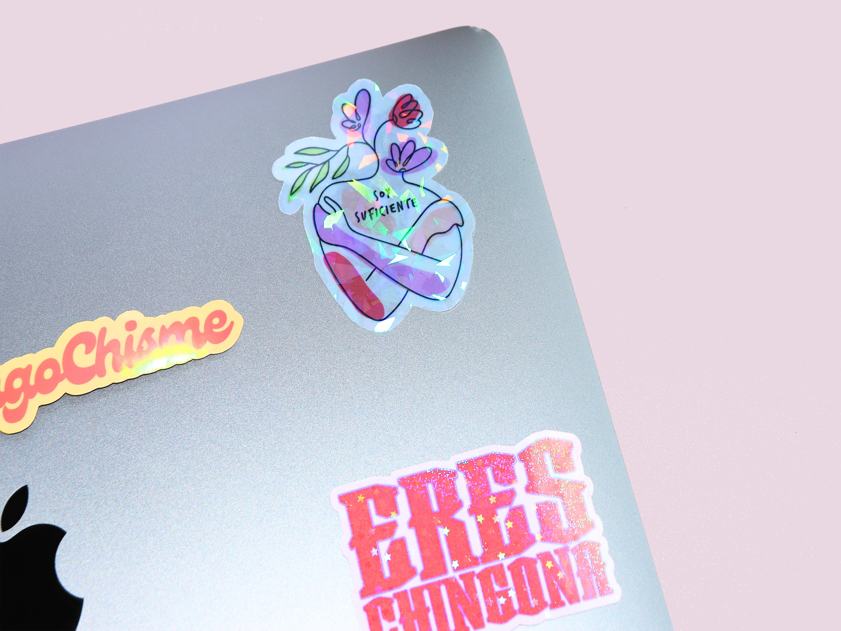 Espyz Studio - Soy Suficiente Sticker - I am Enough Spanish - Transparent