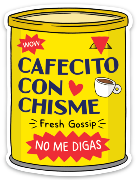 THE FOUND - Cafecito Die Cut Sticker