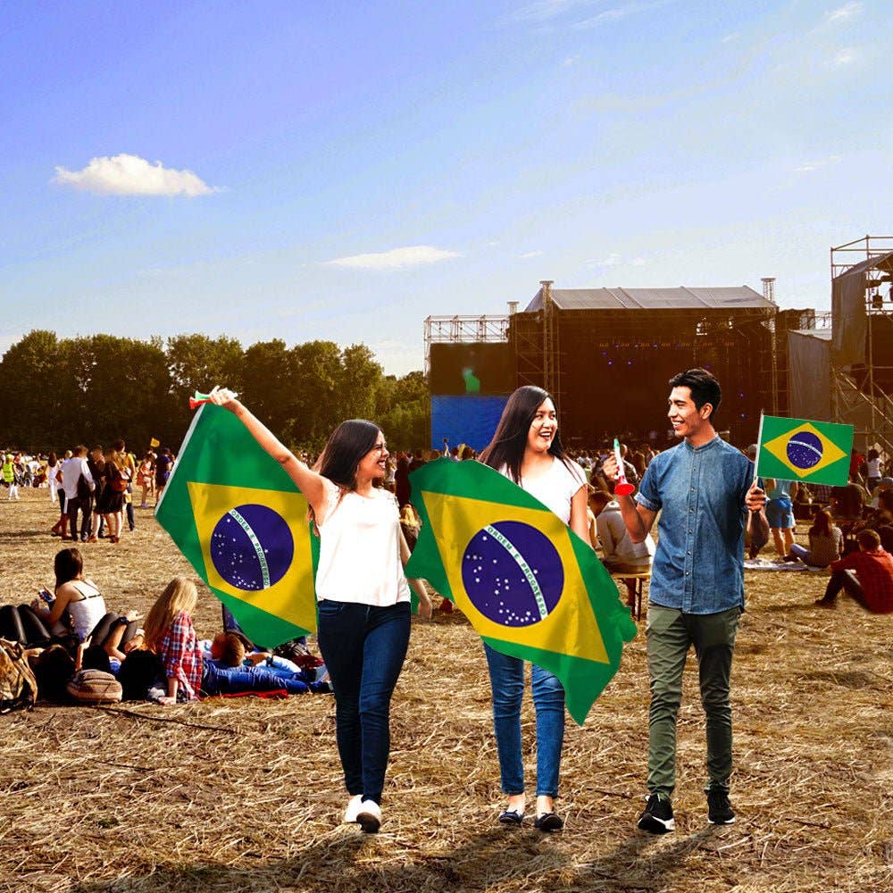 Brazil Flag 3x5ft Poly
