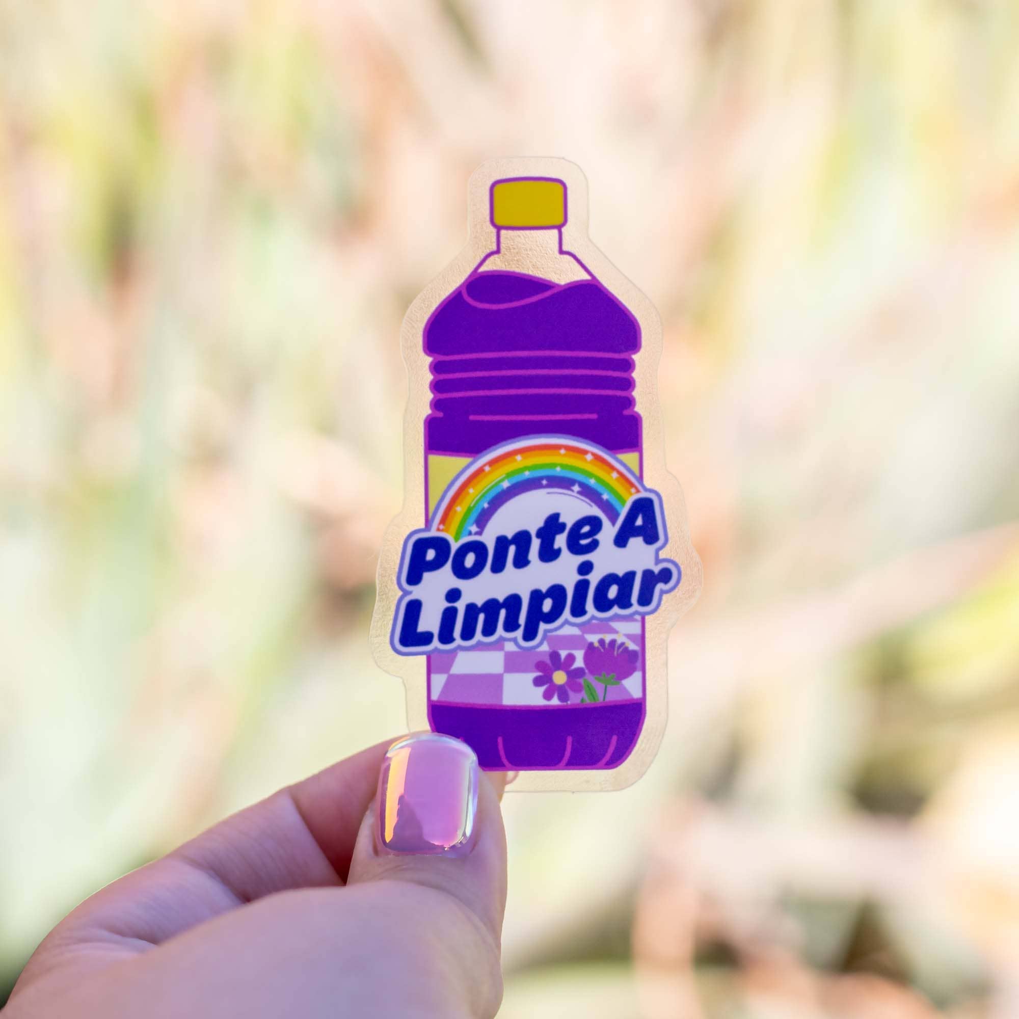 Quiero Prints - Ponte A Limpiar Sticker