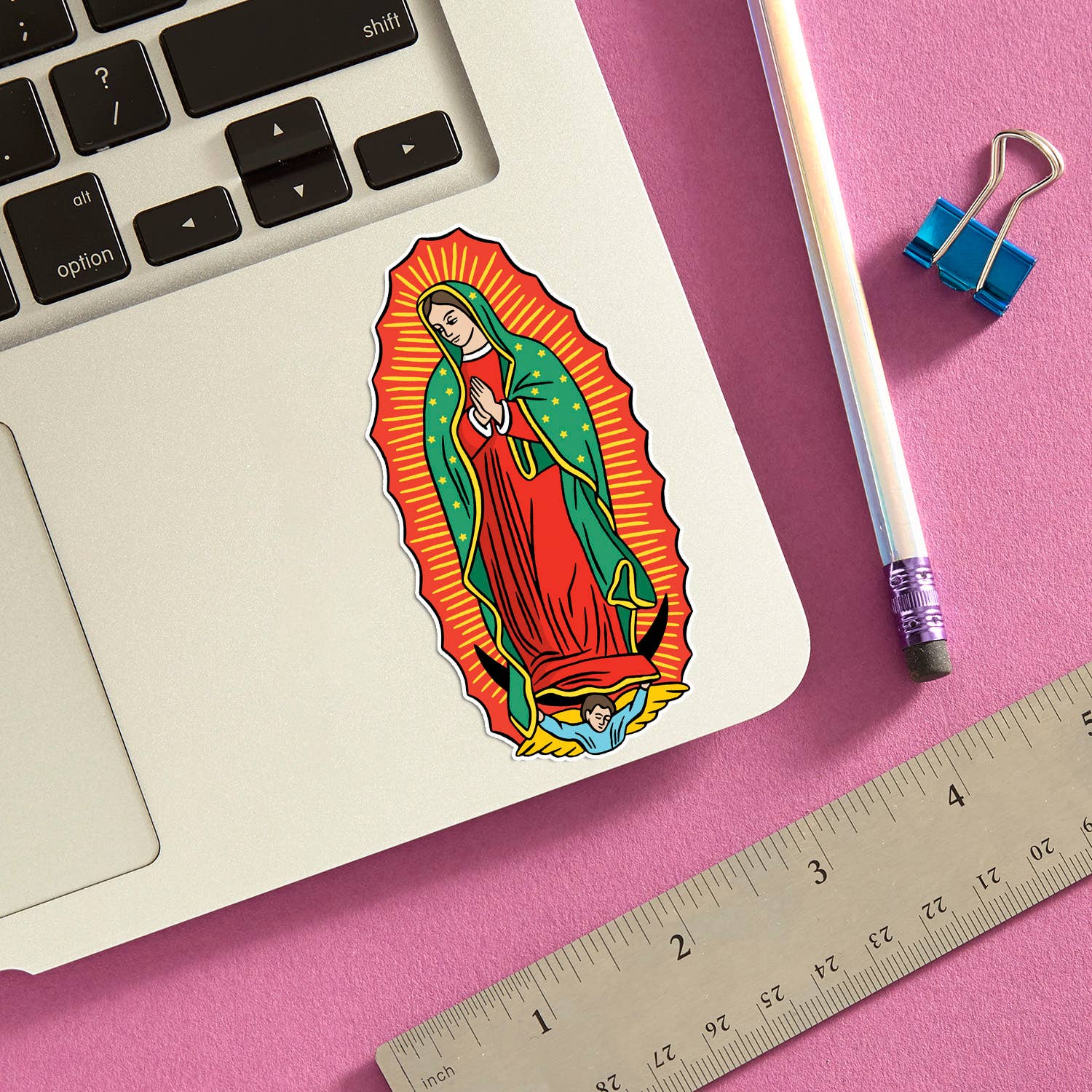 THE FOUND - Virgin of Guadalupe Die Cut Sticker