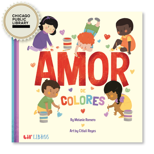 Lil' Libros ~ Bilingual Children's Books & Games - Amor De Colores (Bilingual: English and Spanish)