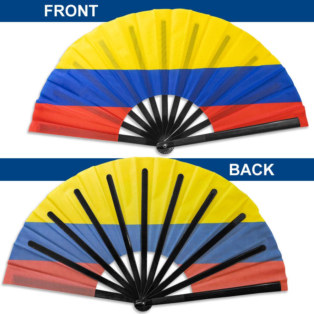 Flags Importer - Colombia X-Large Hand Fan
