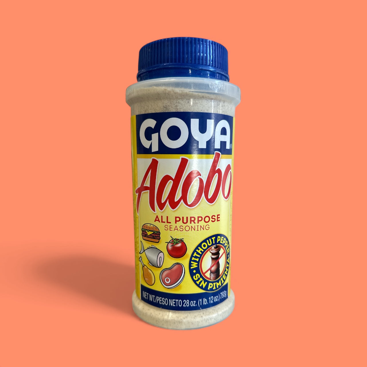 Goya - Adobo Sin Pimienta, 28 oz, Single bottle