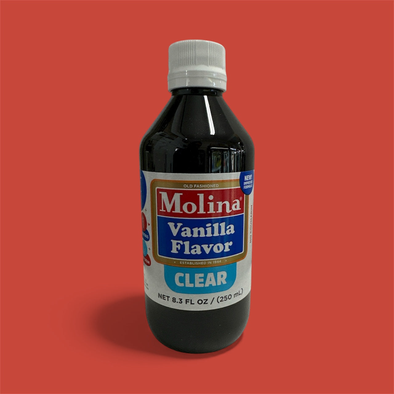 Molina - Mexican Clear Vanilla flavor, 8.3 oz