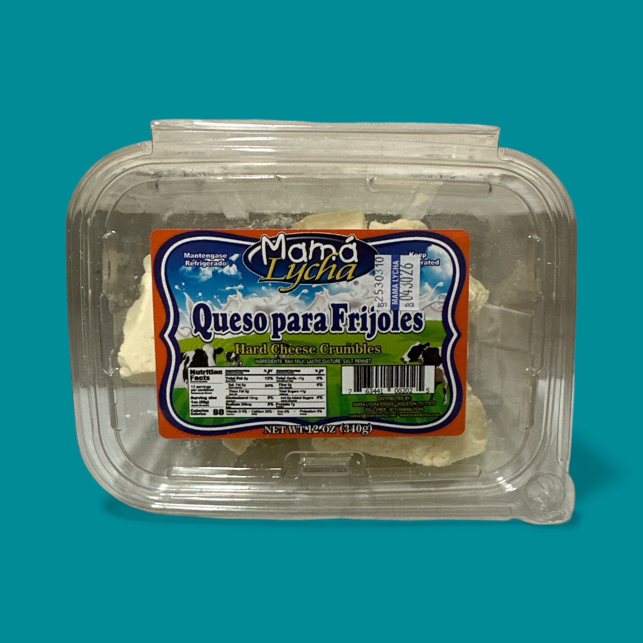 Mama Lycha - Queso para frijoles, 12 oz