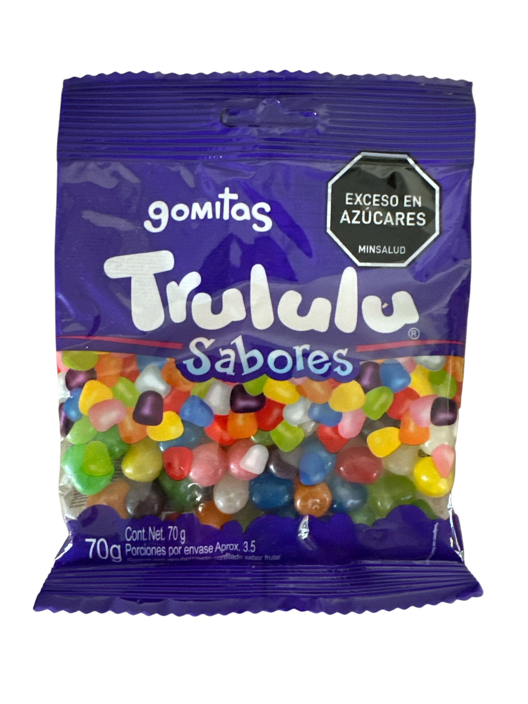 Trululu - Gomitas sabores, 70grs