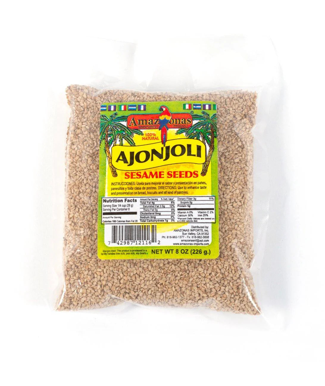 Amazonas - Ajonjoli, 8 oz, Single bag