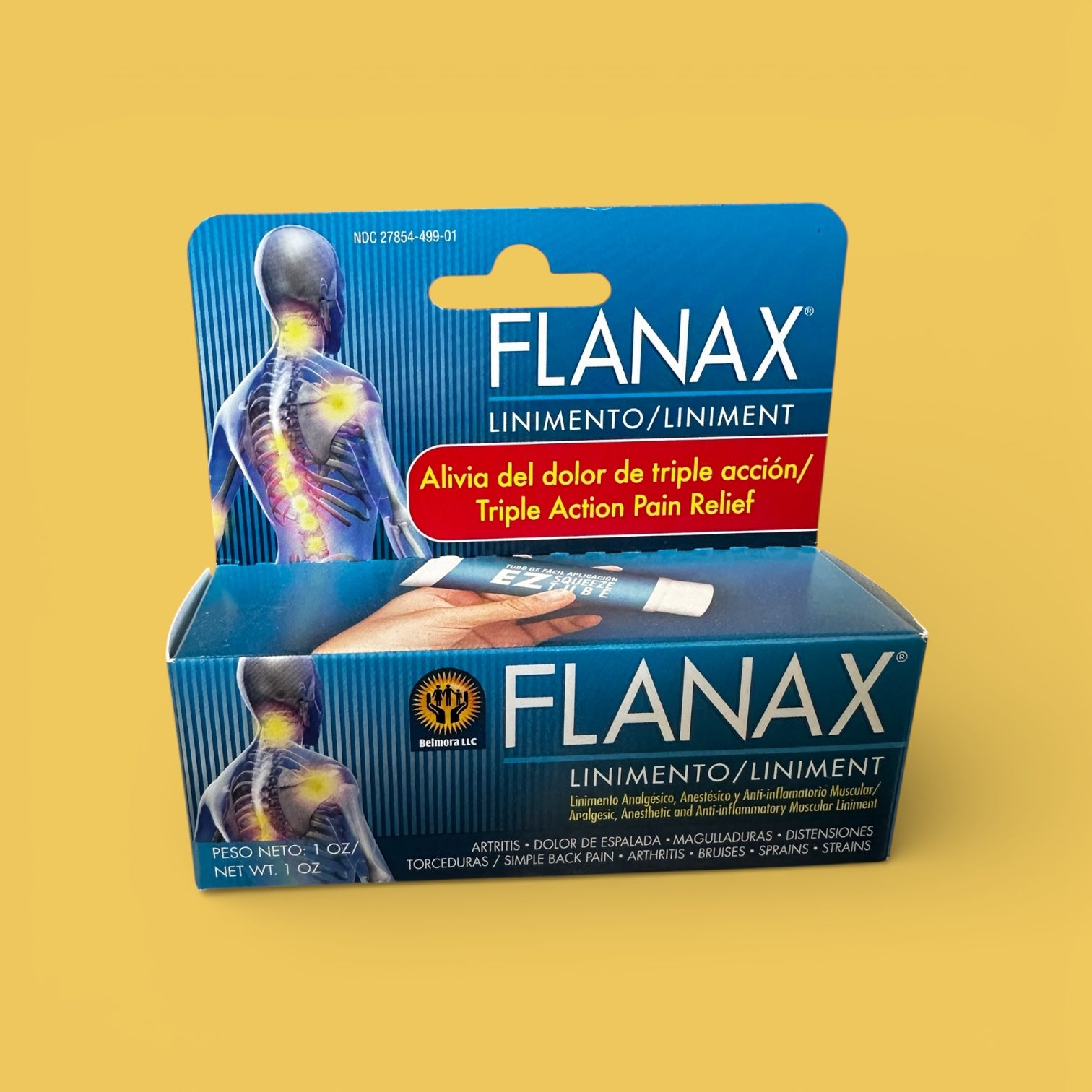 Flanax- Linimento, pomada para dolor, 30g