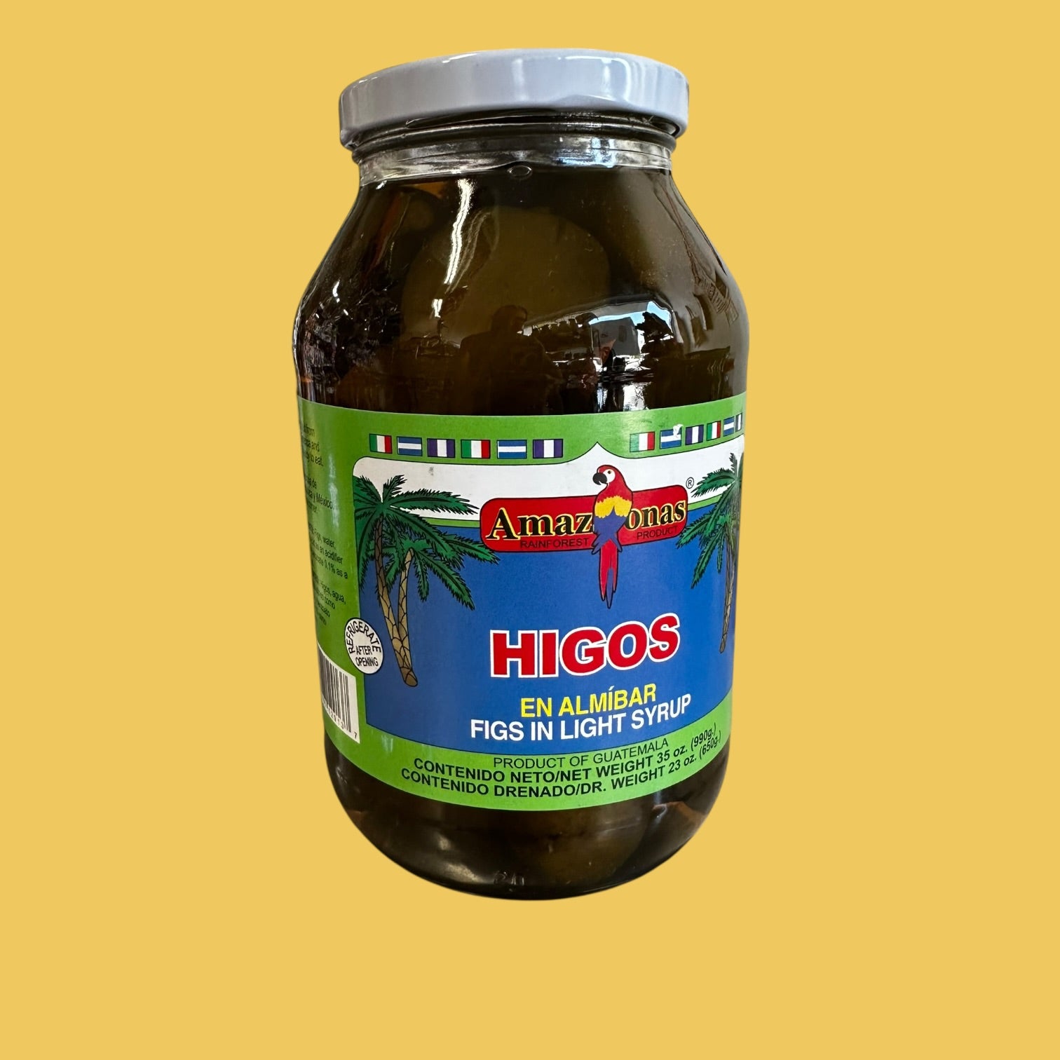 Amazonas - Higo en almibar, 32 oz, Single Jar