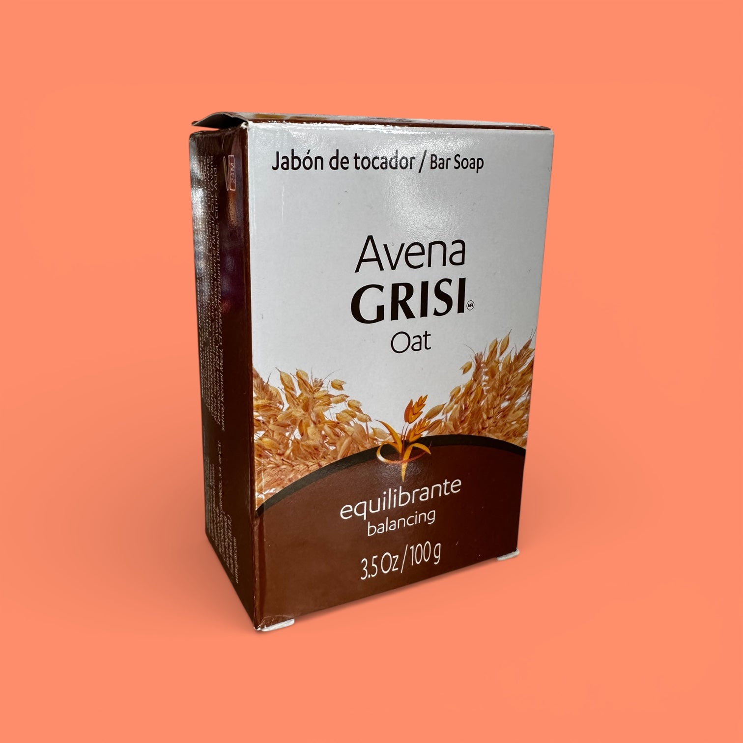 Grisi - Avena Bar Soap, 3.5 oz, Single bar