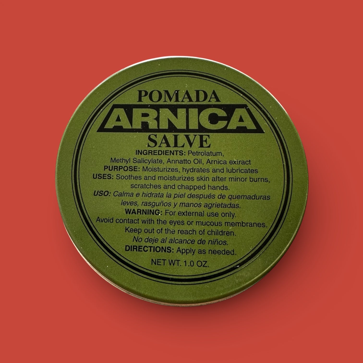 Pomada Arnica Salve 1st aid, 1 Oz, Single pack