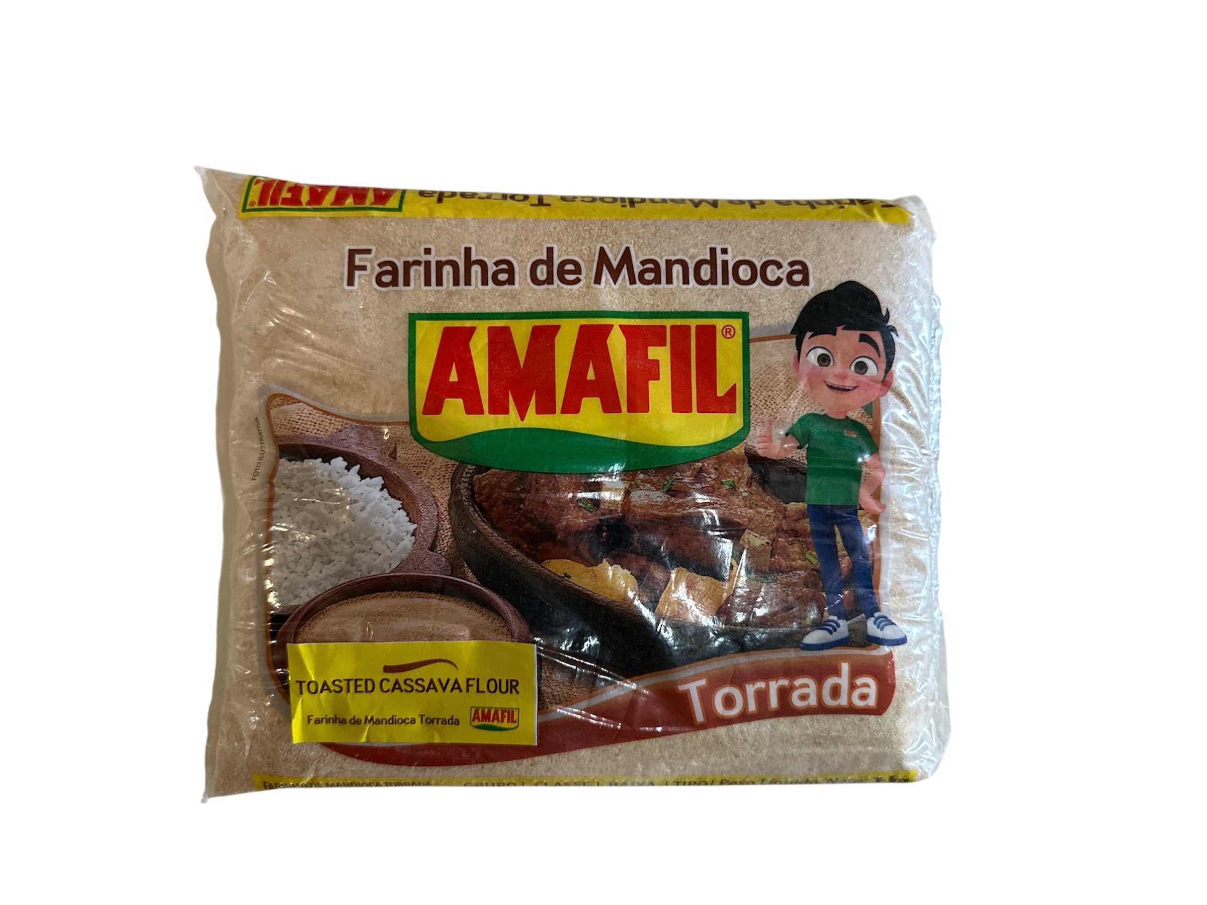 Amafil- Farinha Mandioca Torrada, 1kg