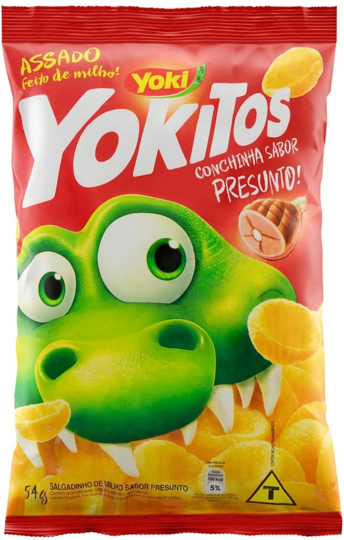 Yoki - Yokitos Concha Presunto, 1.9 oz, Single bag