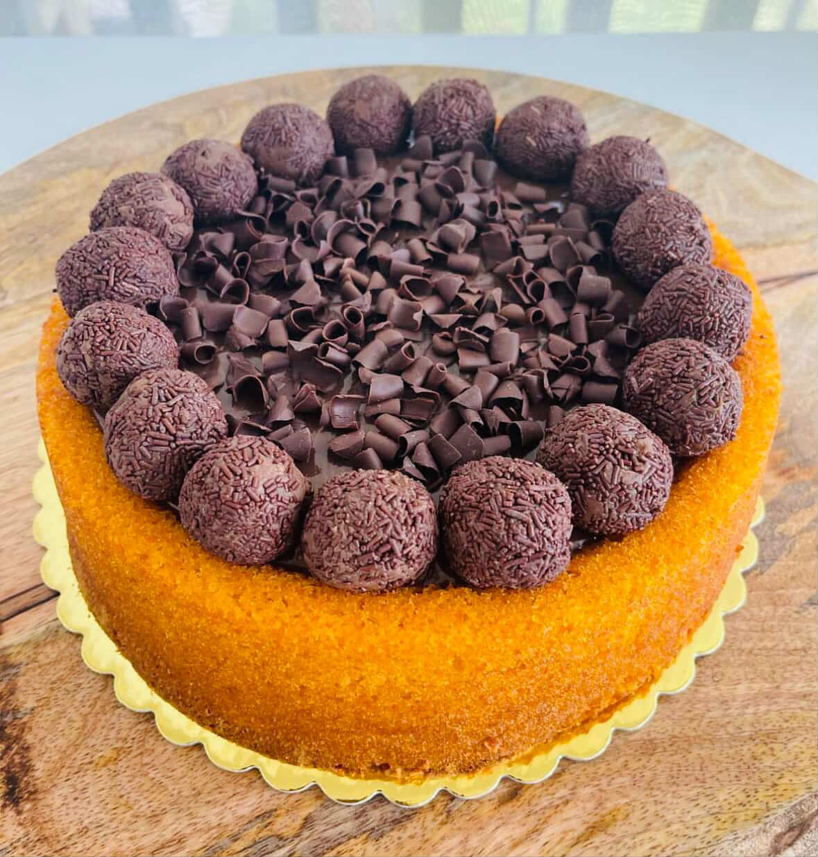 Aina Bakes- Carrot Cake with Brigadeiro, Large PRE ORDER ONLY